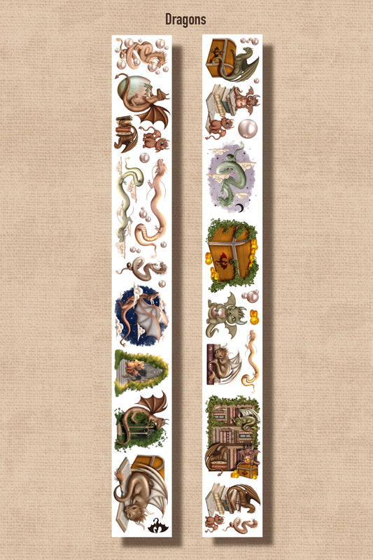 Dragons (Kiss-cut) PET Tape