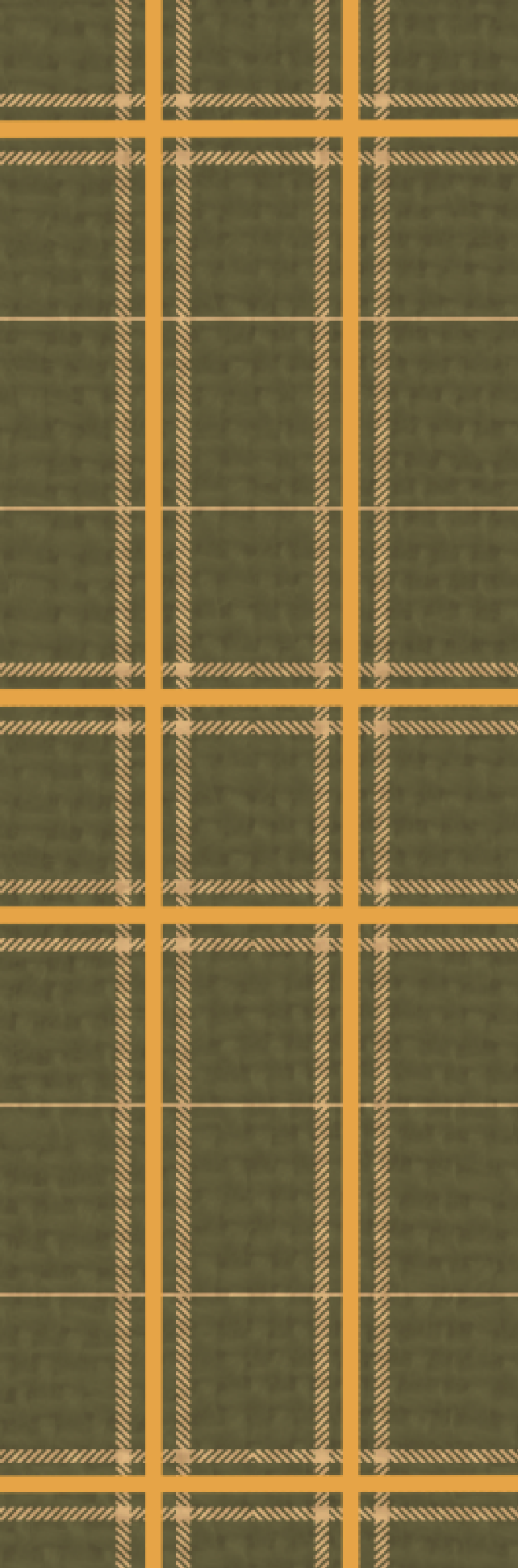 FOLK PLAID Washi Tape - gold foil (25mm x 10m)