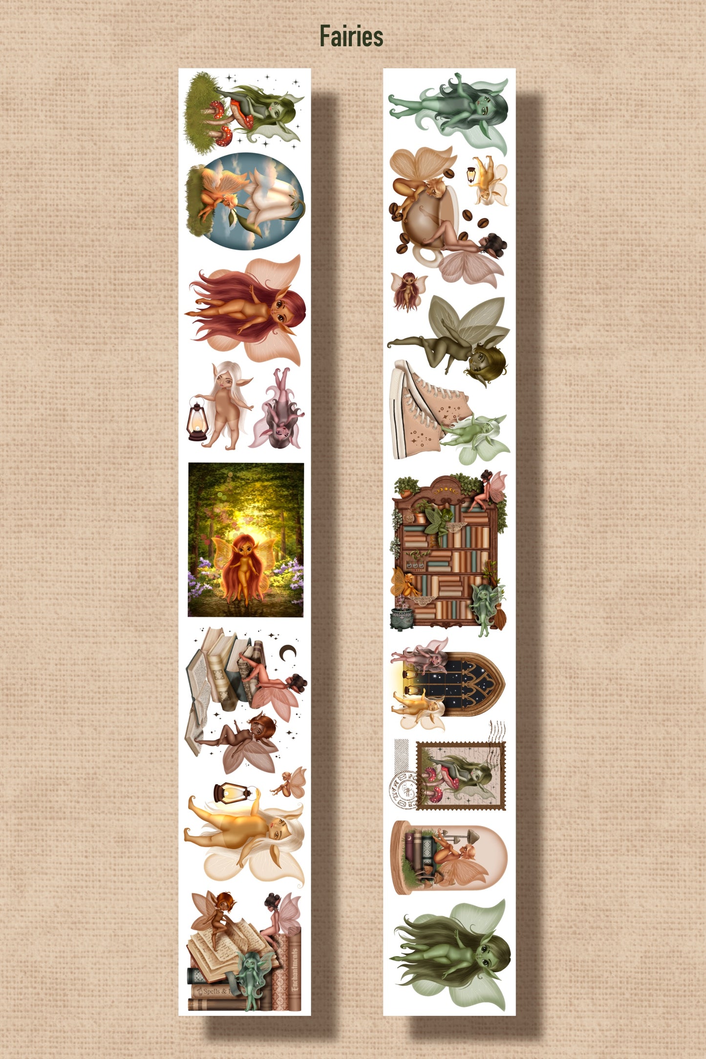 Fairies (Kiss-cut) PET Tape